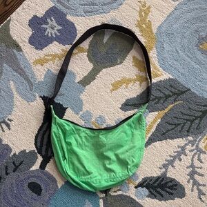 Baggu Green Medium Crescent Bag